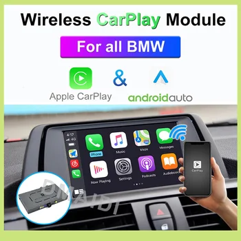 Коробка декодера беспроводного подключения CarPlay Для BMW 1 2 3 4 5 6 7 Серии X1 X3 X4 X5 EVO NBT CCC CIC 2003-2018