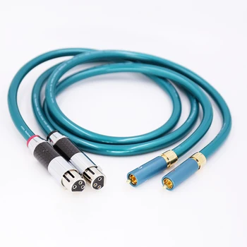 1 Пара высококачественных кабелей Ortofon Hifi XLR Female-RCA Male Высокой чистоты OCC Hifi 2 Rca-2 Xlr кабеля
