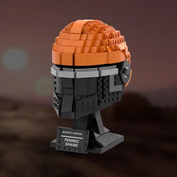 MOC-87713 Senate Commando (коллекция шлемов), модель строительного блока, сращенная игрушка-головоломка, подарок для детей