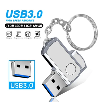Флэш-накопитель USB 3,0 32 ГБ USB-накопитель 128 ГБ металлический USB-браслет ручка-накопитель 4 ГБ 8 ГБ 16 ГБ флешка 64 гб бизнес-бесплатный пользовательский логотип