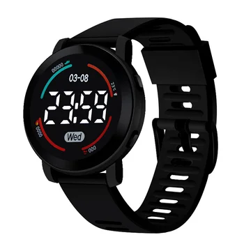 Спортивные цифровые часы Унисекс M6 для мужчин, женщин, мальчиков, девочек, модные водонепроницаемые электронные часы, Дышащие светодиодные наручные часы, подарки