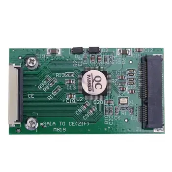 Мини SATA mSATA PCI-E SSD-накопитель 40pin 1,8 Дюймов ZIF CE Конвертер карты для IPOD IPAD для Toshiba для Hitachi ZIF CE HDD Жесткий диск