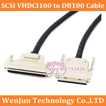 Высококачественный Соединительный кабель SCSI VHDCI100 от штекера к штекеру DB100 SCSI V100 к разъемному кабелю DB100 1,5 М
