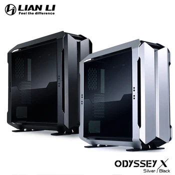 LIAN LI ODYSSEY X Большой корпус для ПК с поддержкой EEB/E-ATX/ATX/Micro-ATX/Mini-ITX, Алюминиевый Корпус для настольных компьютеров с водяным охлаждением для геймеров