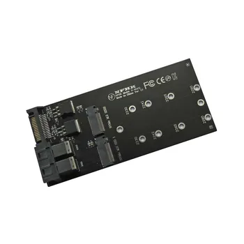Новый 2-портовый SFF-8643 U.2 для NVMe M.2 NGFF SSD-адаптер для преобразования карты памяти SFF-8643 U.2 в двойной M-Key NVME M2 NGFF SSD-адаптер Riser Card