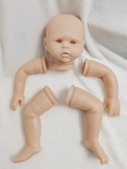 Reborn Kit 20 Дюйм(ов) Ов) Reborn Baby Виниловая Кукла Комплект Неокрашенная В Разобранном Виде Незаконченные Части Куклы DIY Пустой Набор Кукол Reborn Игрушка Для Ребенка