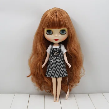 2016 1 Кукла ню Блит, фабричная кукла с каштановыми волосами, подходит для смены игрушек BJD своими руками для девочек