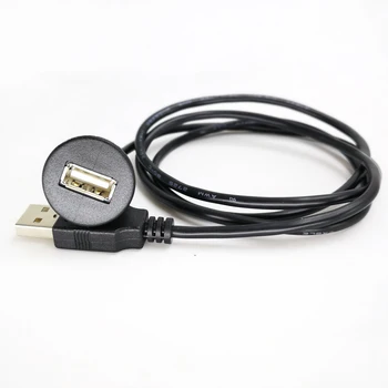Автомобильное радио Biurlink Удлинитель USB-кабеля Адаптер USB-разъем для Peugeot 307 308 408 Citroen C5 C6 для Volkswagen