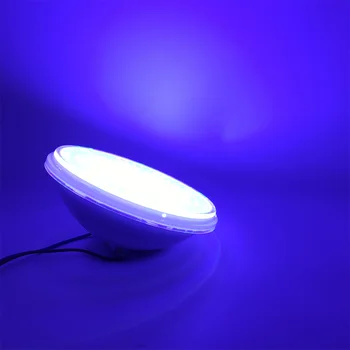Заполненный смолой красочный RGB PAR 56 светодиодный светильник 25 Вт 40 Вт 55 Вт 12 В переменного тока Подводное освещение Piscina Теплый белый, холодный белый, синий