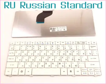 Клавиатура для ноутбука Acer Aspire One D255 D255E AOD255E D257 D-257 AOD257 RU Русская версия Белый